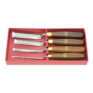 Luban Bevel-edge Socket Chisels, Set Of 4 • The Woodworking Club